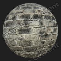 PBR texture wall bricks